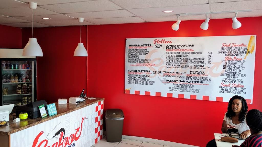 The Seafood Station | restaurant | 5107 Silver Star Rd, Pine Hills, FL 32808, USA | 3212173504 OR +1 321-217-3504