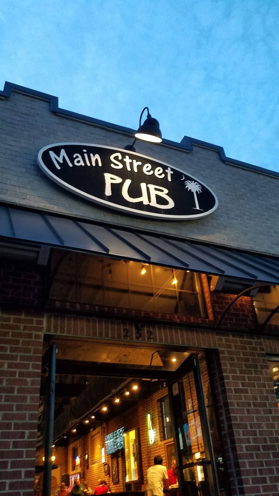 Main Street Pub | restaurant | 252 W Main St, Spartanburg, SC 29306, USA | 8645731165 OR +1 864-573-1165