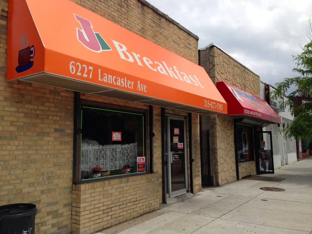 J Breakfast | restaurant | 6227 Lancaster Ave, Philadelphia, PA 19151, USA | 2158777997 OR +1 215-877-7997