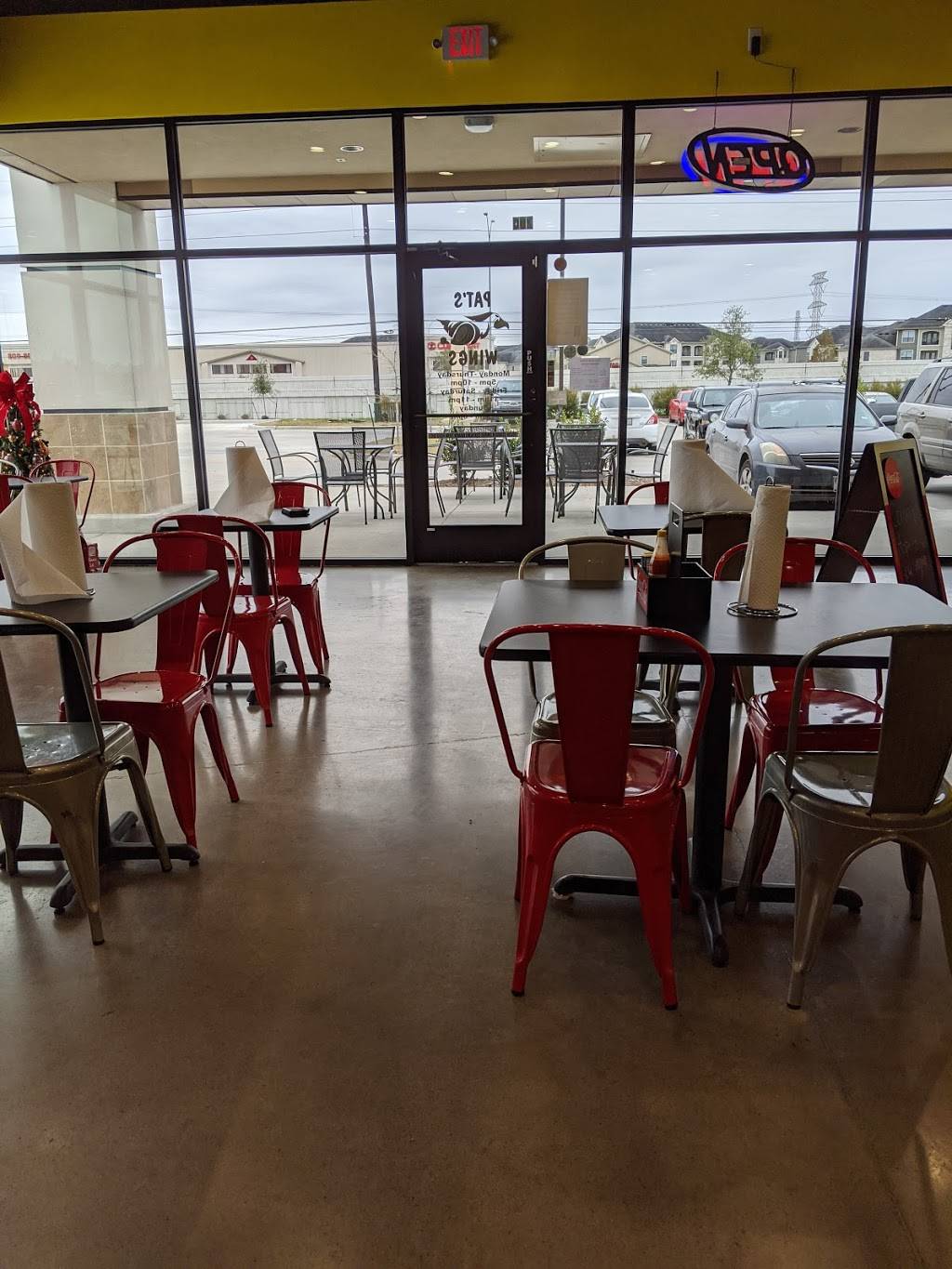 Pat’s Wow Wings | restaurant | 9739 N Sam Houston Pkwy E, Humble, TX 77396, USA | 2819135459 OR +1 281-913-5459