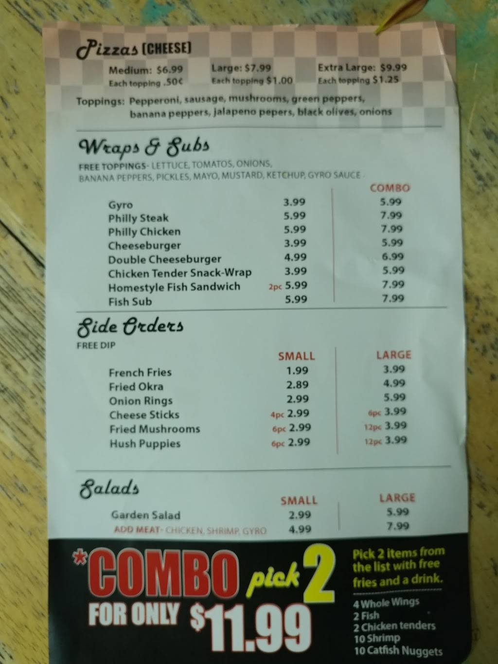 Chicago Fish & Chicken | restaurant | 1565 E Main St, Columbus, OH 43205, USA | 6142532222 OR +1 614-253-2222