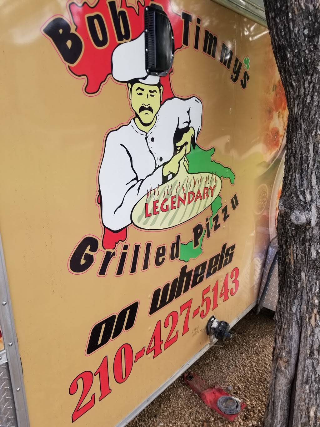 Bob & Timmys Grilled Pizza on Wheels | restaurant | 14530 Roadrunner Way, San Antonio, TX 78249, USA | 2104275143 OR +1 210-427-5143
