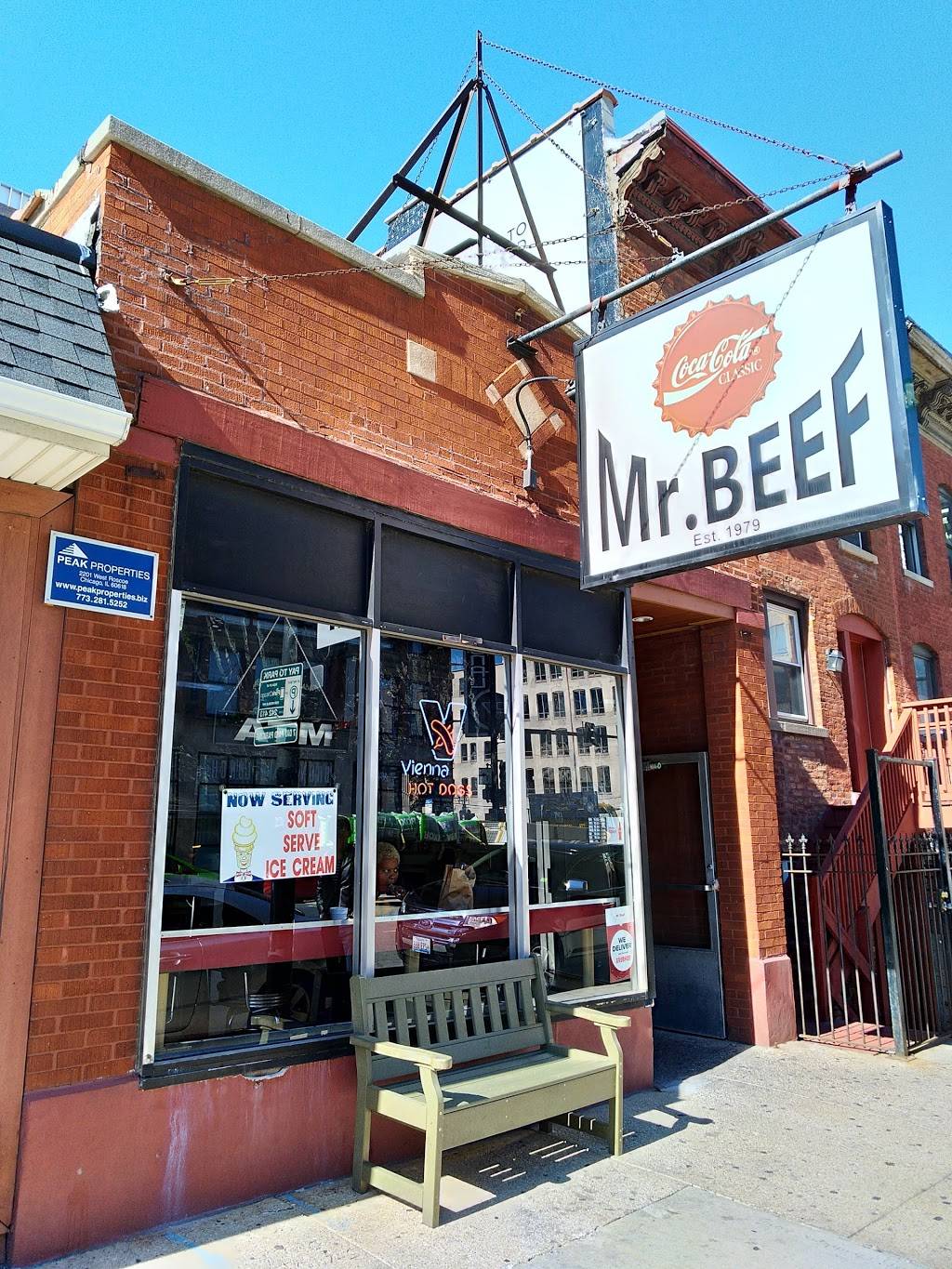 Mr. Beef On Orleans | restaurant | 666 N Orleans St, Chicago, IL 60654, USA | 3123378500 OR +1 312-337-8500