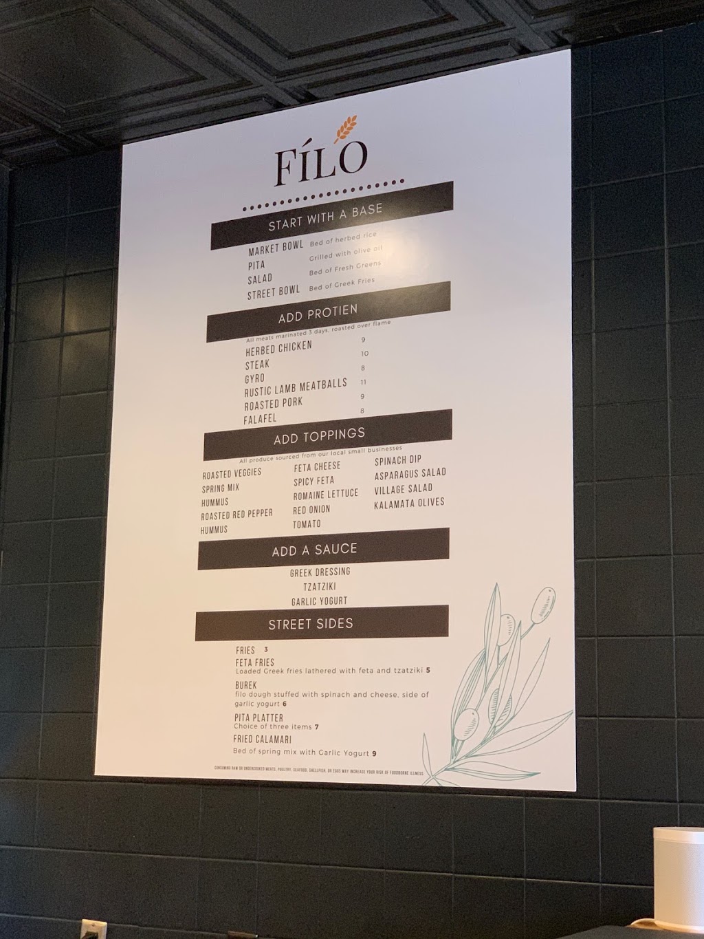 Filo Greek | restaurant | 1665 Dunlawton Ave #104, Port Orange, FL 32127, USA | 3868724097 OR +1 386-872-4097