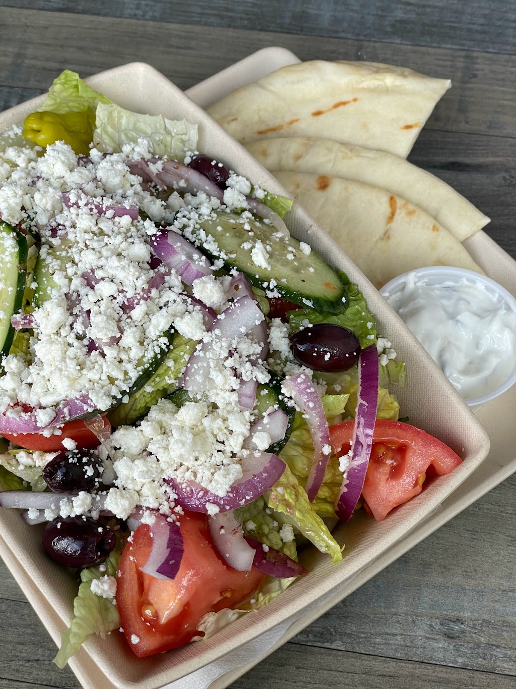 The Great Greek | restaurant | 700 Baybrook Mall Suite F162, Friendswood, TX 77546, USA | 8324188508 OR +1 832-418-8508