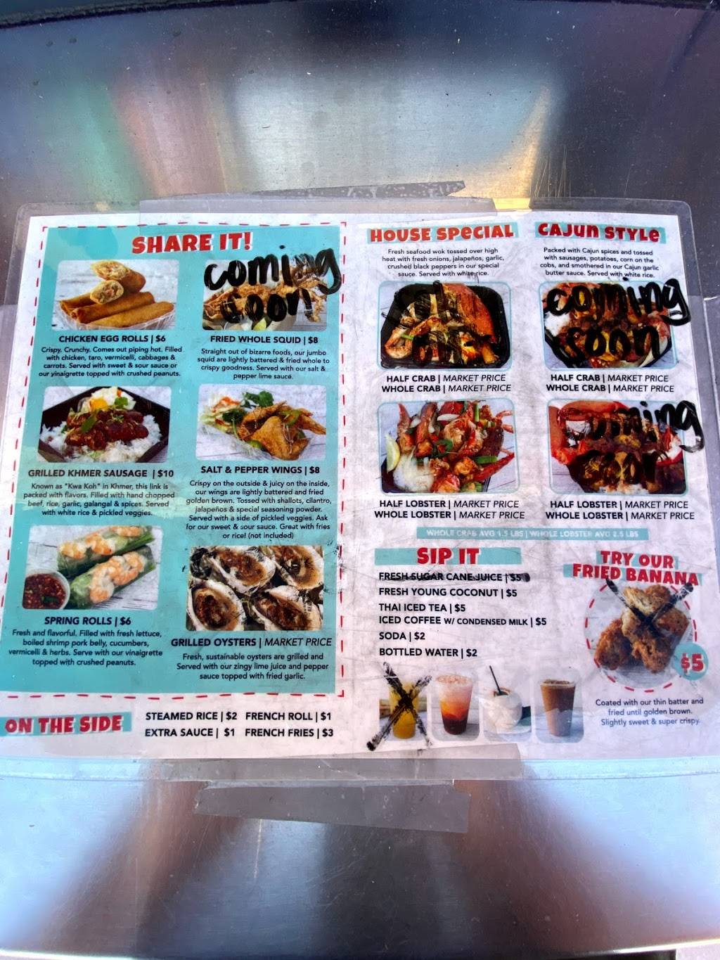 A&J seafood shack | restaurant | 3201 E Anaheim St, Long Beach, CA 90804, USA | 5623862000 OR +1 562-386-2000