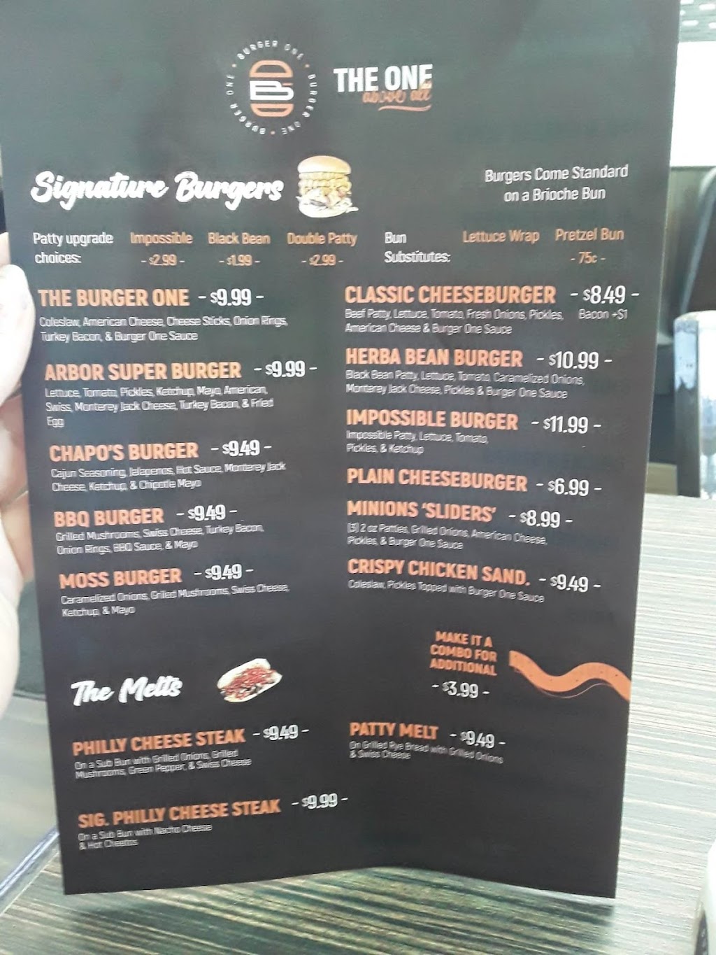 Burger One (Center Line) Halal | restaurant | 6740 E 10 Mile Rd, Center Line, MI 48015, USA | 5863931099 OR +1 586-393-1099