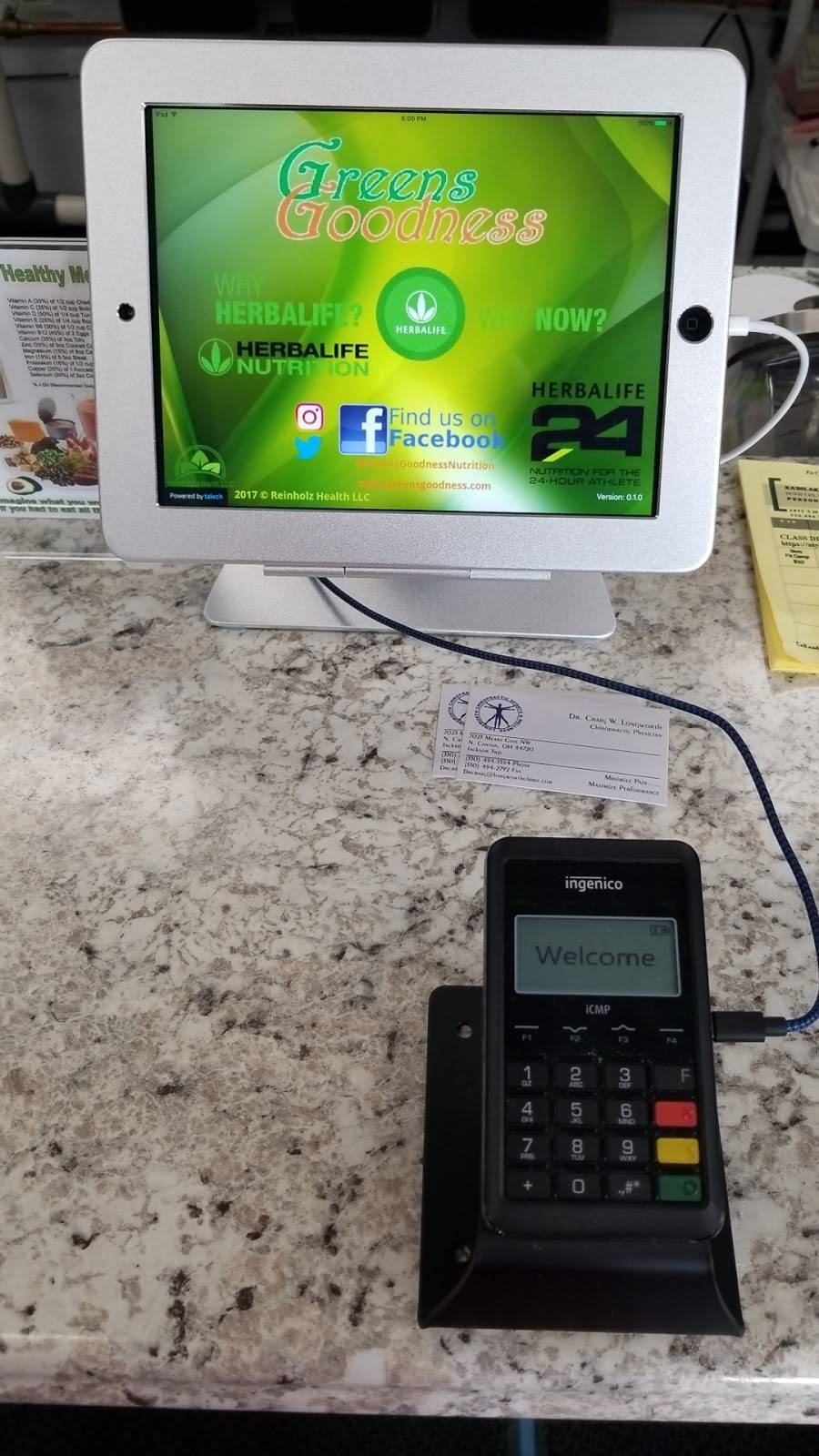 Greens Goodness Nutrition - Herbalife | restaurant | 4195 Massillon Rd Suite 205, Uniontown, OH 44685, USA | 3306492205 OR +1 330-649-2205