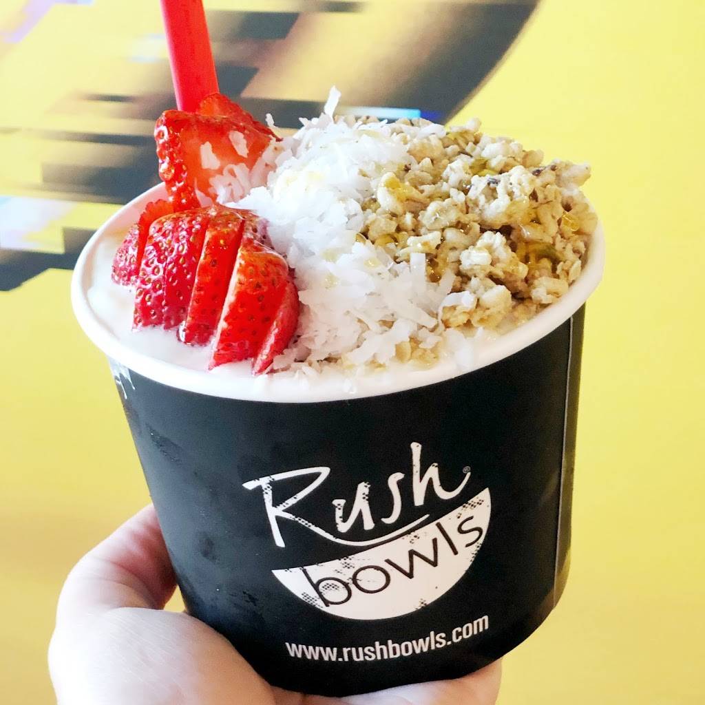 Rush Bowls | restaurant | 2811 Hillsborough St Suite 105, Raleigh, NC 27607, USA | 9197030006 OR +1 919-703-0006