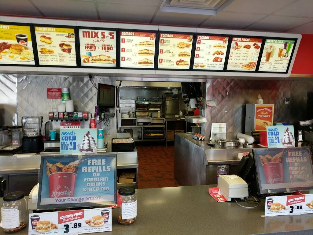 Krystal | meal takeaway | 449 W Main St, Hendersonville, TN 37075, USA | 6158224860 OR +1 615-822-4860