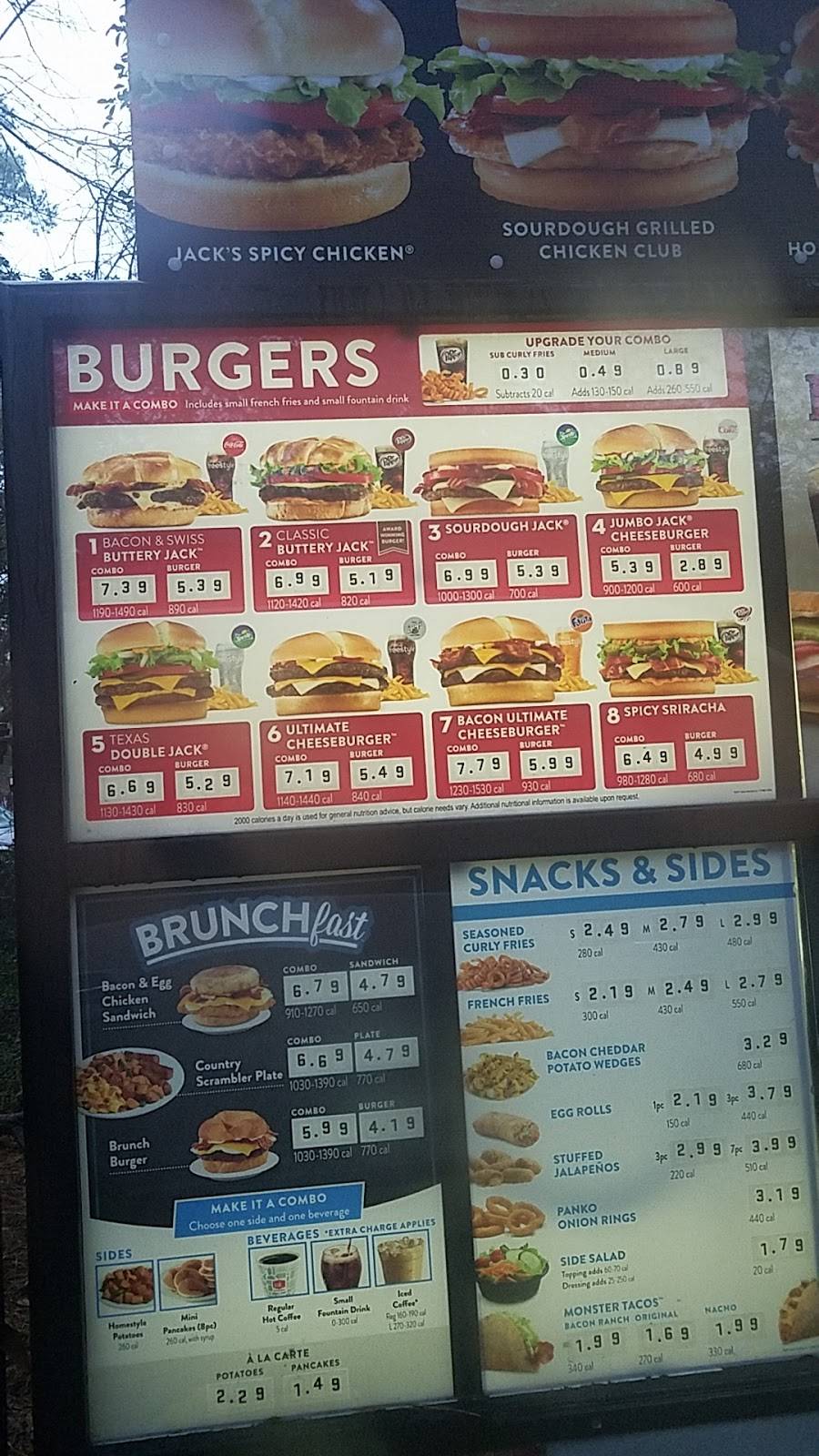 Jack in the Box | restaurant | 7950 Research Forest Dr, The Woodlands, TX 77382, USA | 2813676931 OR +1 281-367-6931