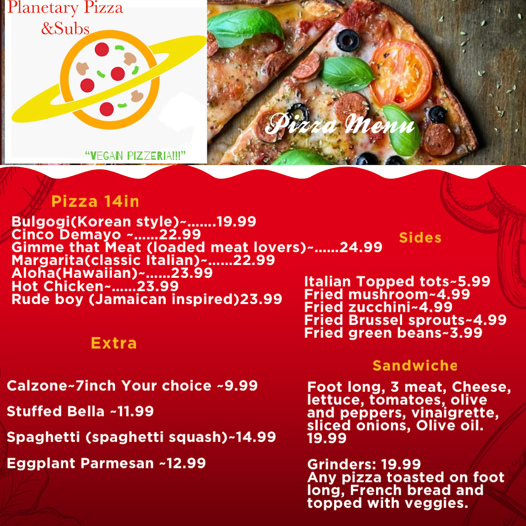 Planetary Pizza | restaurant | 2616 Blodgett St, Houston, TX 77004, USA | 8323641508 OR +1 832-364-1508