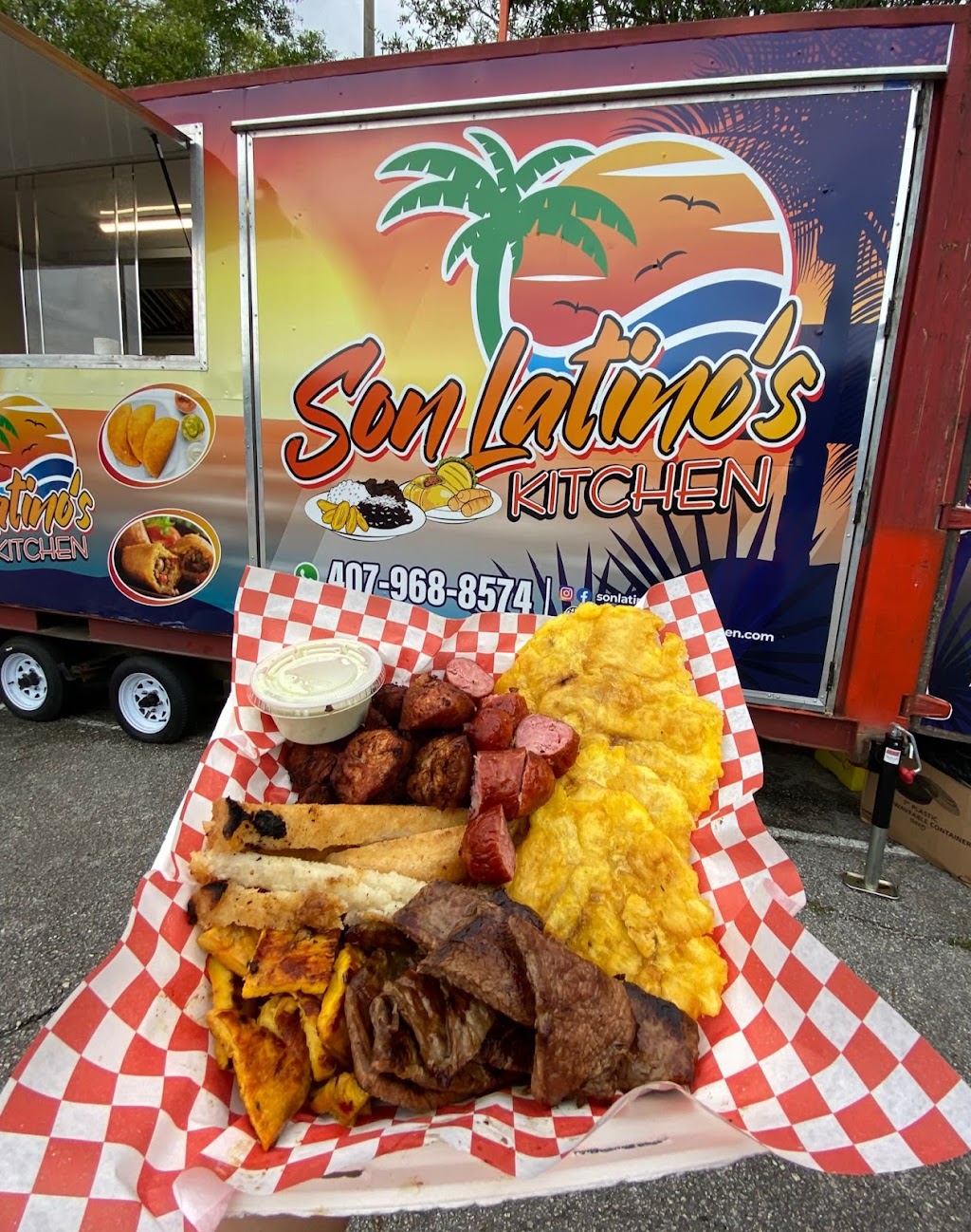 Son Latinos Kitchen | restaurant | 12250 S John Young Pkwy, Orlando, FL 32837, USA | 4079688574 OR +1 407-968-8574