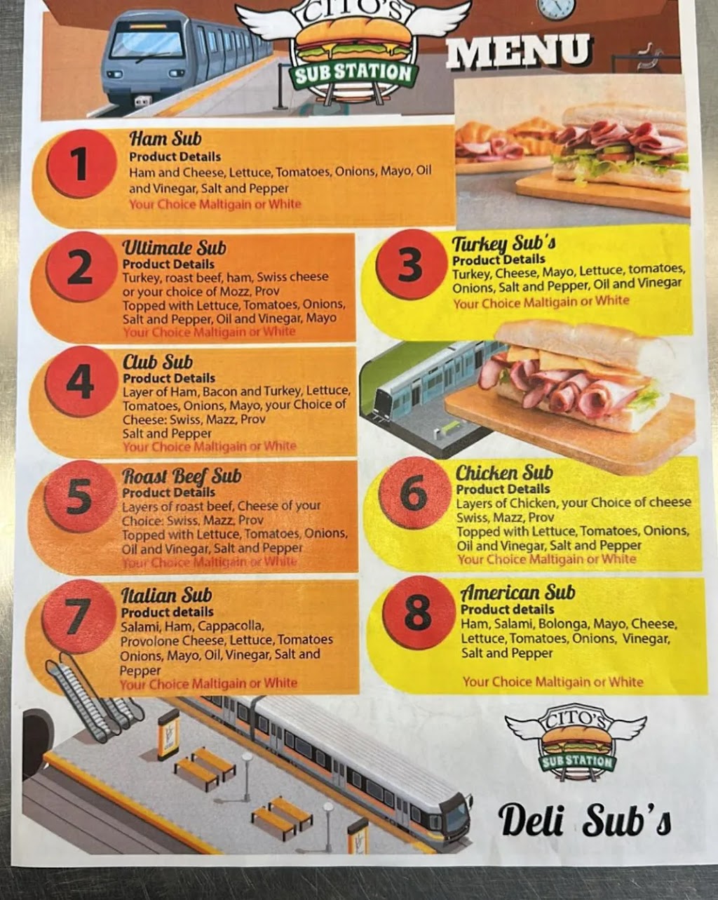 Citos sub station | restaurant | 7300 Michigan Ave, Detroit, MI 48210, USA | 3136330391 OR +1 313-633-0391