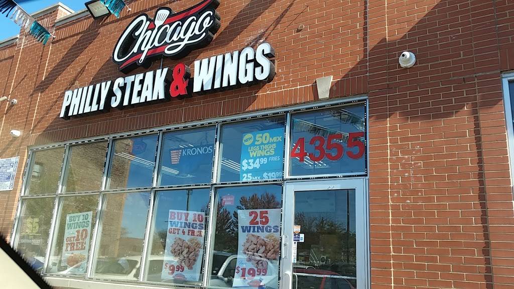 Chicagos Philly Steak & Wings | restaurant | 4355 S Cottage Grove Ave, Chicago, IL 60653, USA | 7732683300 OR +1 773-268-3300
