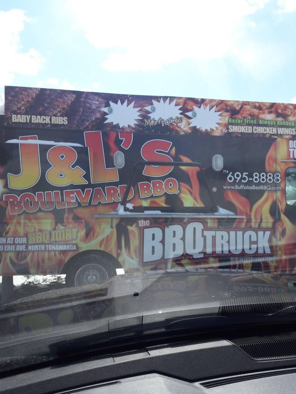 J&L BOULEVARD BBQ | restaurant | 697 Erie Ave, North Tonawanda, NY 14120, USA | 7166958888 OR +1 716-695-8888