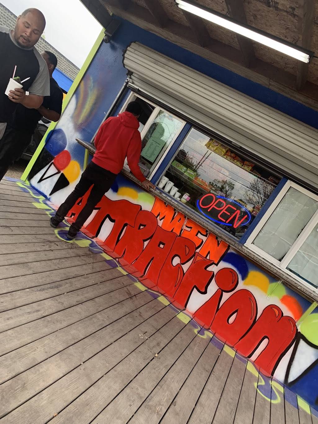 Main Attractions Snowballs | restaurant | 8346 Chef Menteur Hwy suite b, New Orleans, LA 70126, USA | 5049821880 OR +1 504-982-1880