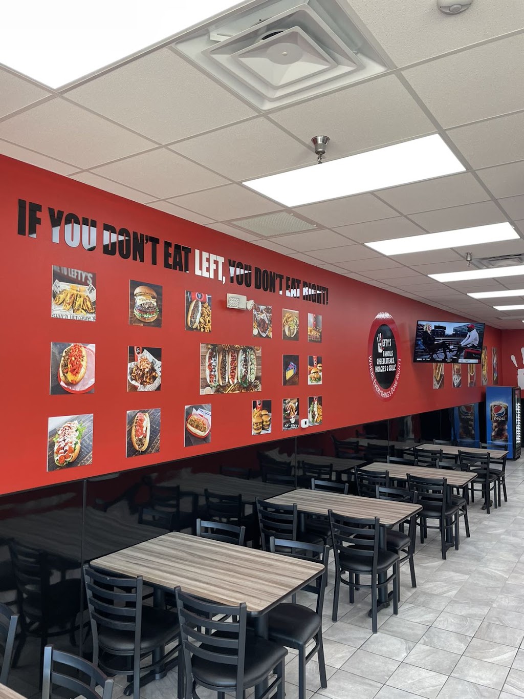 Leftys Cheesesteaks | restaurant | 15207 N Dale Mabry Hwy, Tampa, FL 33618, USA | 8134433221 OR +1 813-443-3221