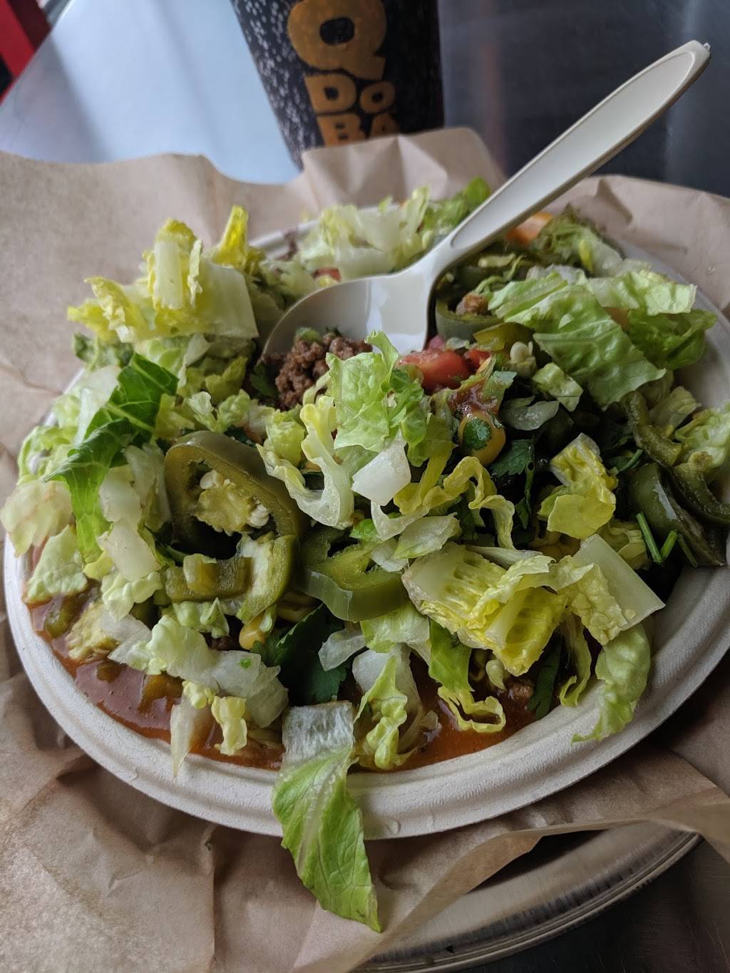 QDOBA Mexican Eats | restaurant | 3801 W Gandy Blvd, Tampa, FL 33611, USA | 8138370101 OR +1 813-837-0101