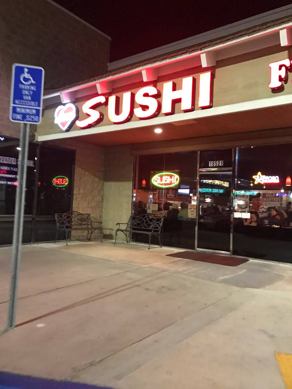 Love Sushi | restaurant | 18521 Soledad Canyon Rd, Canyon Country, CA 91351, USA | 6612996526 OR +1 661-299-6526