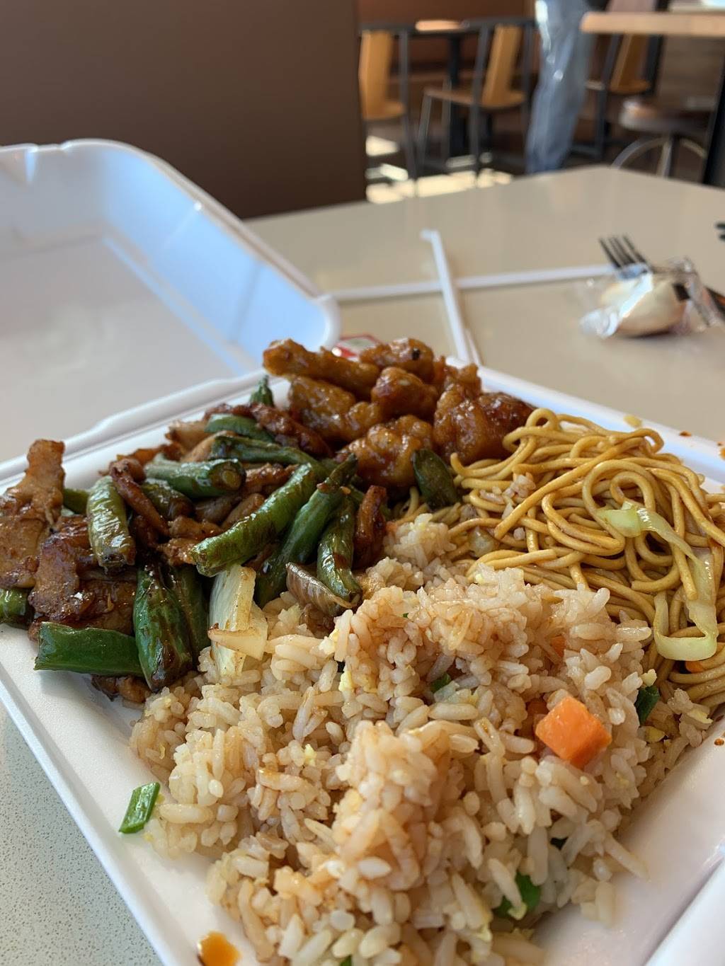 Panda Express | restaurant | 9433 N Sam Houston Pkwy E, Humble, TX 77396, USA | 2814413379 OR +1 281-441-3379
