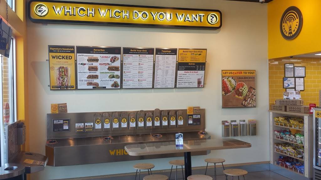 Which Wich Superior Sandwiches | restaurant | 1925 Cobb Pkwy NW #120, Kennesaw, GA 30152, USA | 4703974001 OR +1 470-397-4001