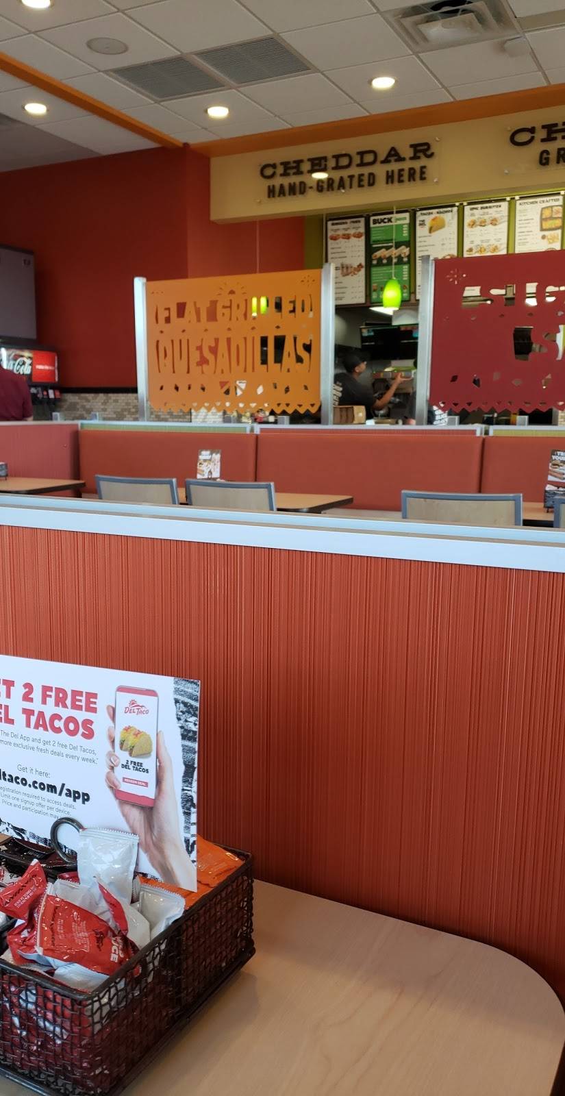 Del Taco | restaurant | 20485 E Rittenhouse Rd, Queen Creek, AZ 85142, USA | 4805344240 OR +1 480-534-4240