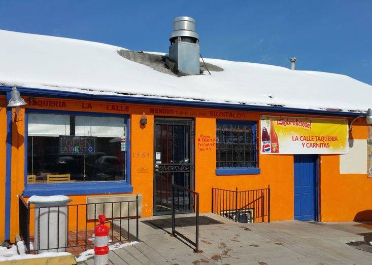 La Calle Taqueria Y Carnitas | restaurant | 1565 W Alameda Ave, Denver, CO 80223, USA | 7205836586 OR +1 720-583-6586