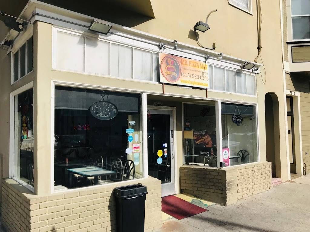Mr. Pizza Man | restaurant | 3458, 2680 22nd St, San Francisco, CA 94110, USA | 4159200260 OR +1 415-920-0260
