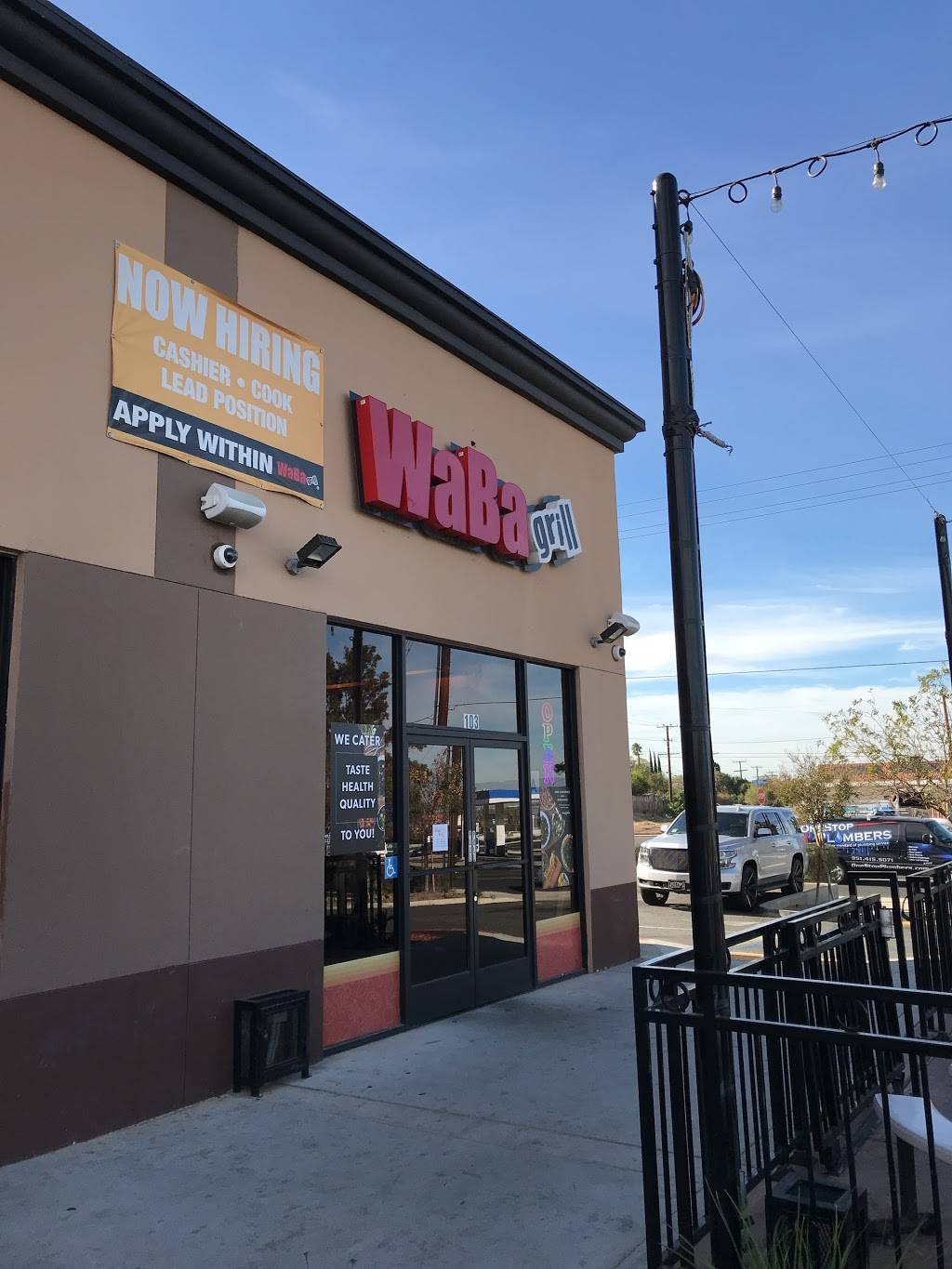 WaBa Grill | restaurant | 1760 W 6th St #103, Corona, CA 92882, USA | 9515474174 OR +1 951-547-4174