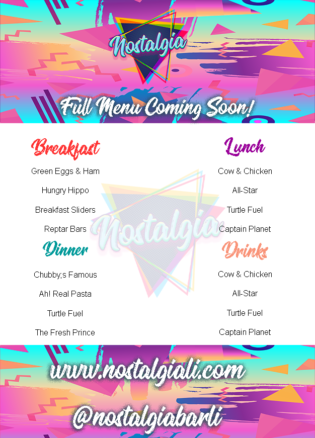 Nostalgia | restaurant | 360 Duffy Ave, Hicksville, NY 11801, USA | 5169398969 OR +1 516-939-8969