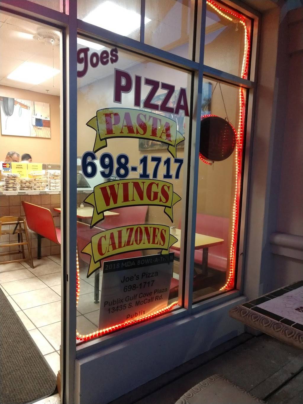 Joes Pizza | restaurant | 13435 S McCall Rd, Port Charlotte, FL 33981, USA | 9416981717 OR +1 941-698-1717