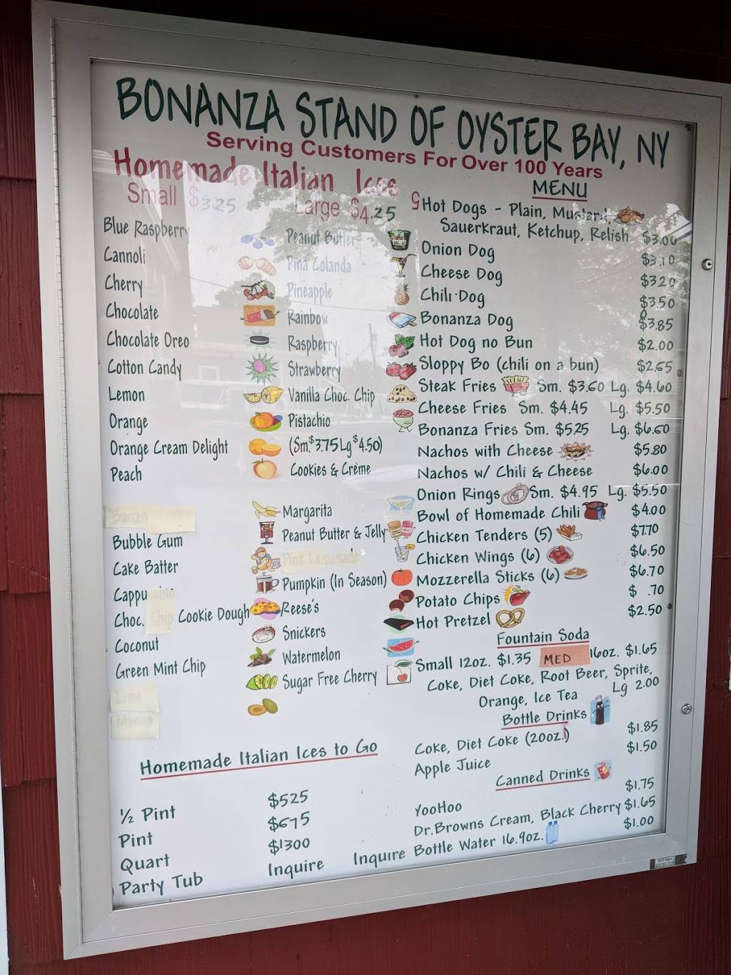 Bonanza Stand of Oyster Bay | meal takeaway | 25 Shore Ave, Oyster Bay, NY 11771, USA | 5169227796 OR +1 516-922-7796