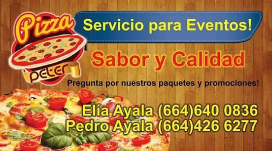 pizza peter 2 | restaurant | Los Valles, B.C., Mexico | 016646400836 OR +52 664 640 0836