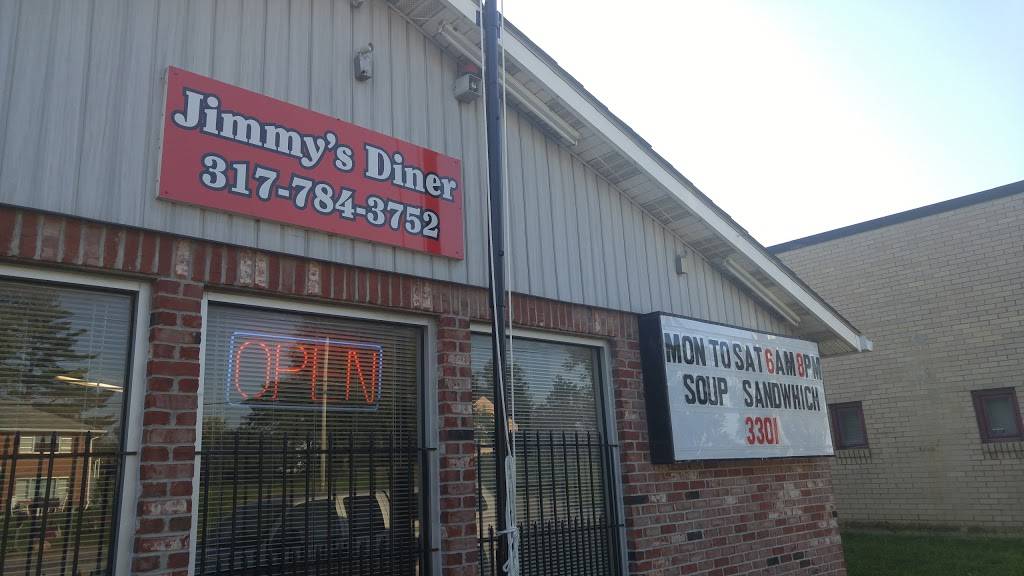 Jimmys Diner | restaurant | 3301 Shelby St, Indianapolis, IN 46227, USA | 3177843752 OR +1 317-784-3752