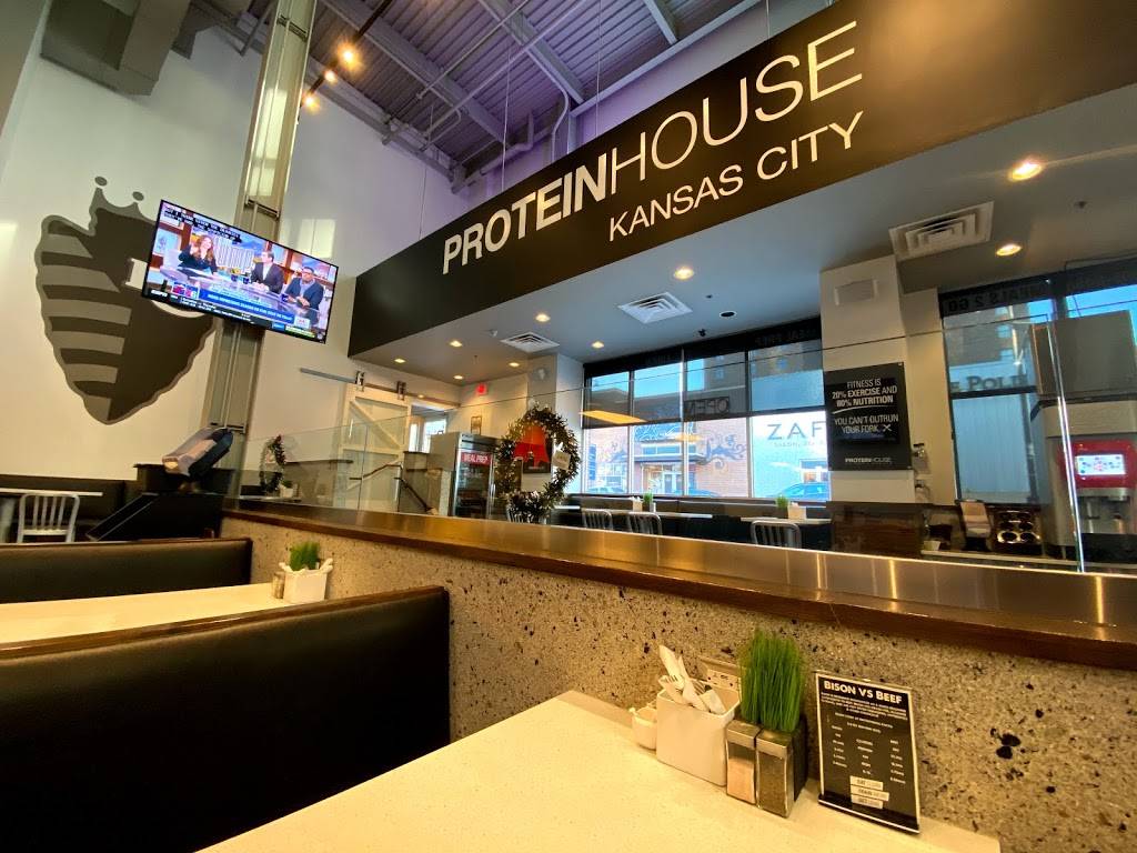 ProteinHouse | restaurant | 1345 Main St, Kansas City, MO 64105, USA | 8162058484 OR +1 816-205-8484