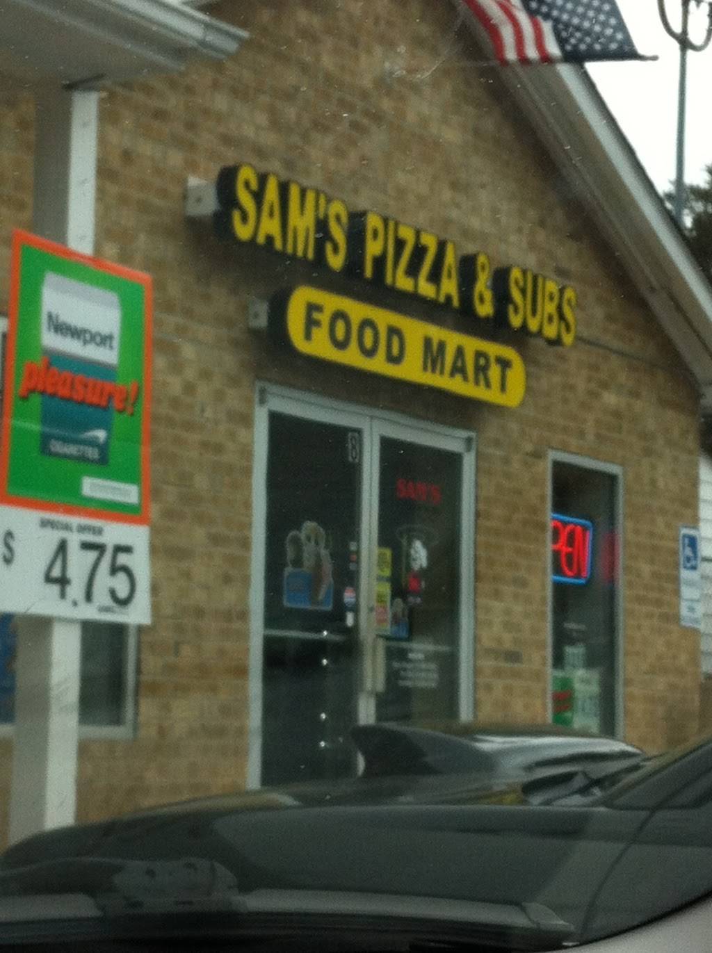 Sams Pizza | restaurant | 8 Arrowhead Dr, Stafford, VA 22556, USA | 5407375605 OR +1 540-737-5605