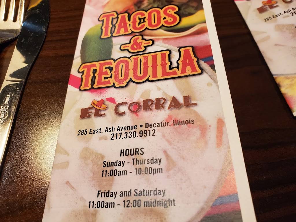Tacos & Tequila | restaurant | 285 E Ash Ave, Decatur, IL 62526, USA | 2173309912 OR +1 217-330-9912