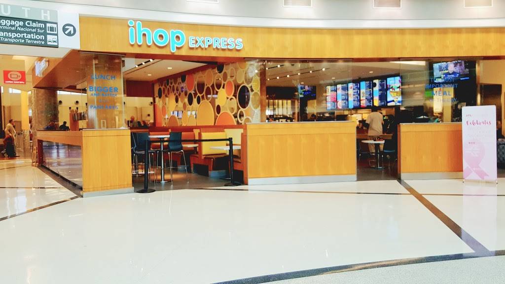 IHOP | bakery | Concourse T, 7700 Spine road, Atlanta, GA 30320, USA | 4047620019 OR +1 404-762-0019
