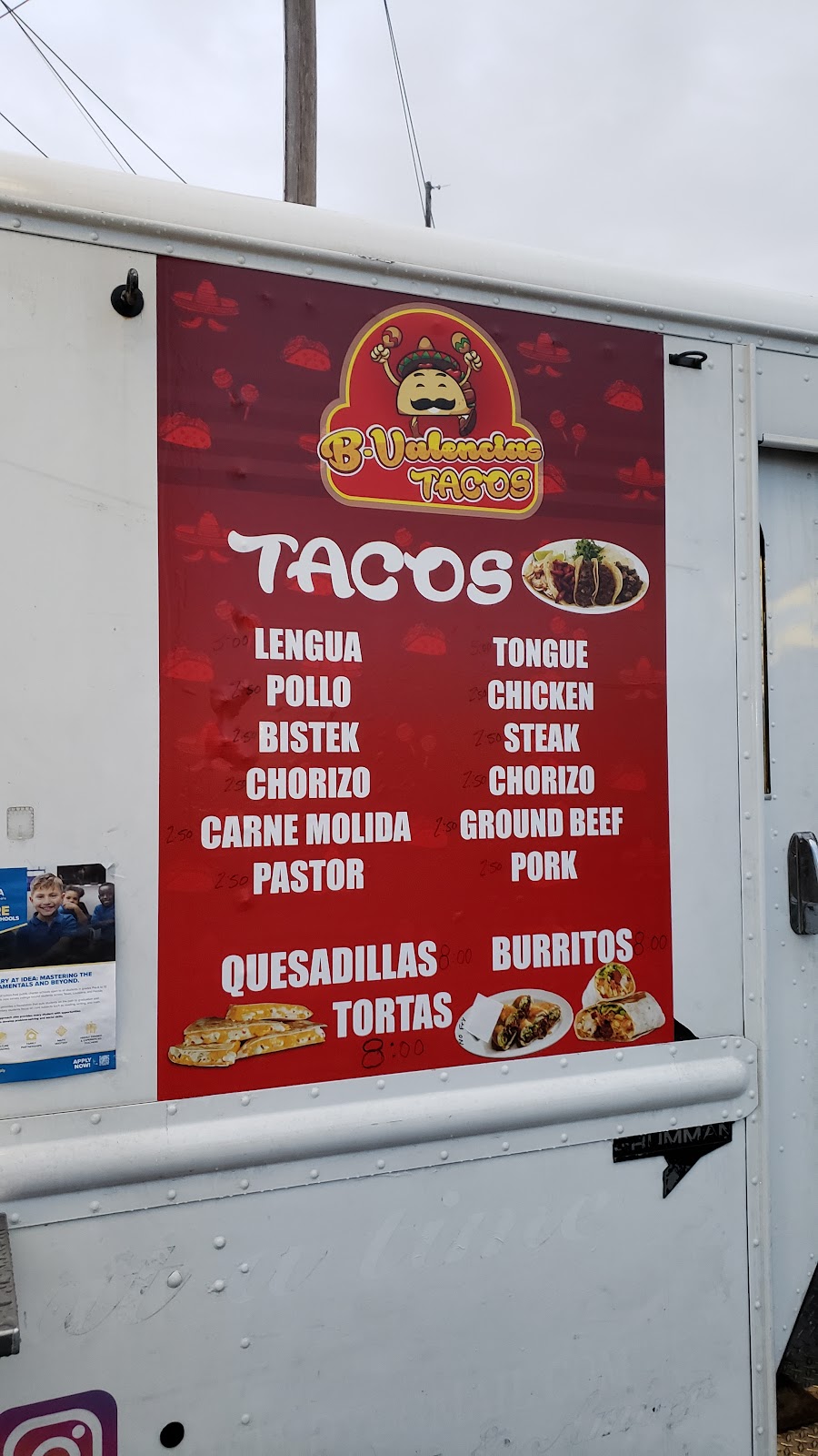 B. Valencias Tacos | restaurant | 500 Glendale Milford Rd, Cincinnati, OH 45215, USA | 5134915203 OR +1 513-491-5203