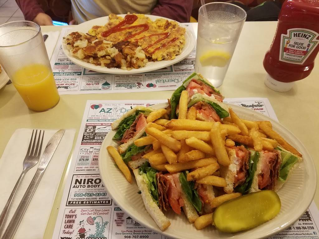 Manville Diner | restaurant | 50 S Main St, Manville, NJ 08835, USA | 9086850930 OR +1 908-685-0930