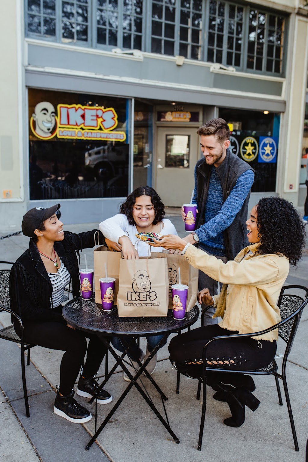 Ikes Love & Sandwiches | restaurant | 1517 Vine St unit 107, Los Angeles, CA 90028, USA | 3233726400 OR +1 323-372-6400