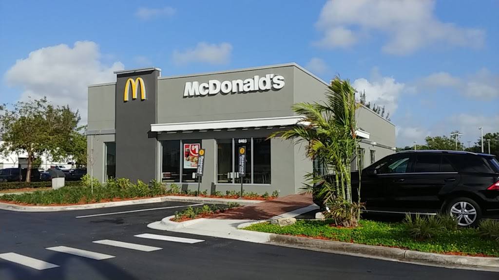 McDonalds | cafe | 8403 NW 12th St, Miami, FL 33172, USA | 3054773163 OR +1 305-477-3163