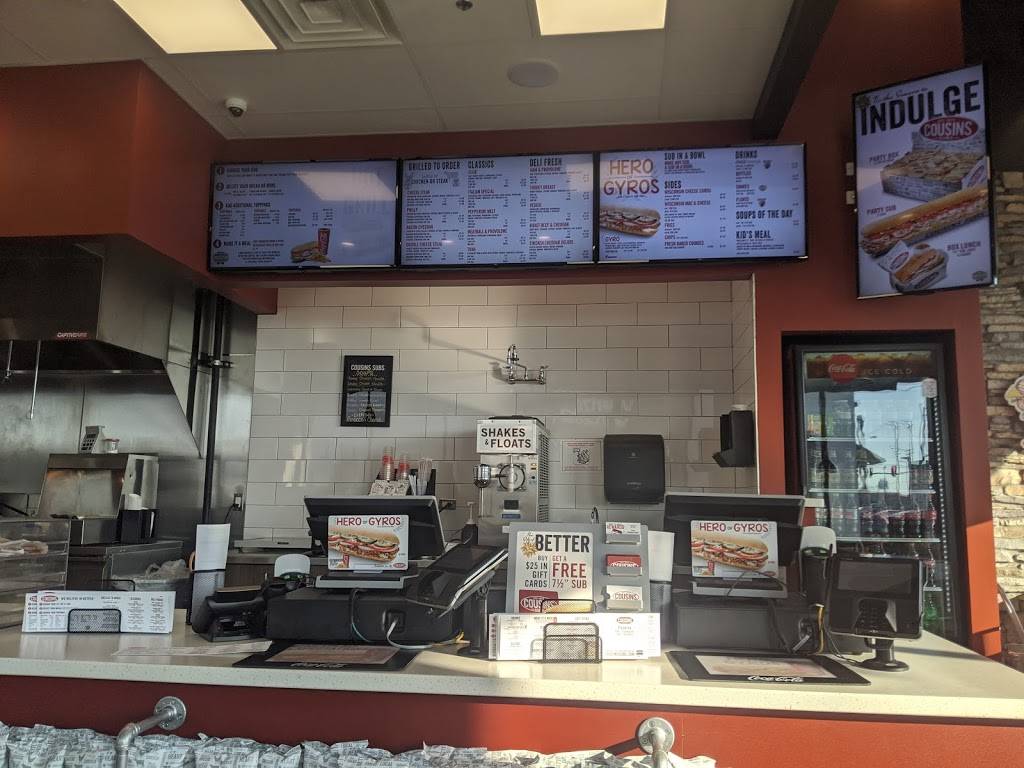 Cousins Subs | meal takeaway | 948 E Dundee Rd, Palatine, IL 60074, USA | 8477944825 OR +1 847-794-4825