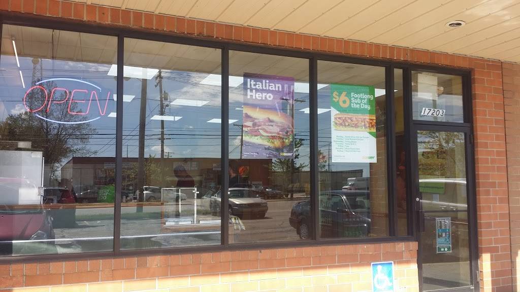 Subway | restaurant | 17203 Broadway Ave, Maple Heights, OH 44137, USA | 2163329782 OR +1 216-332-9782
