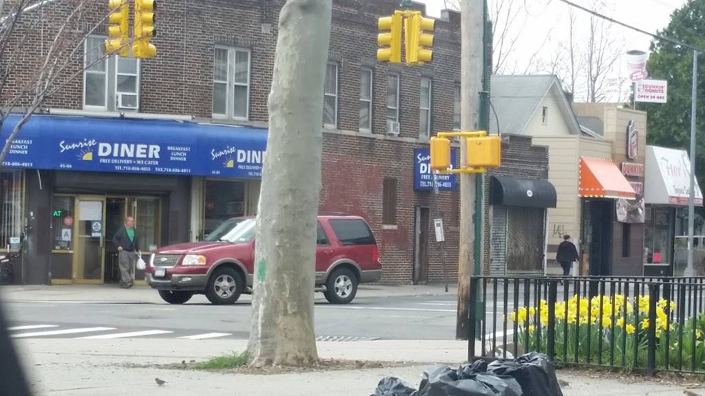 Sunrise Diner | meal takeaway | 45-04 Parsons Blvd, Flushing, NY 11355, USA | 7188864855 OR +1 718-886-4855