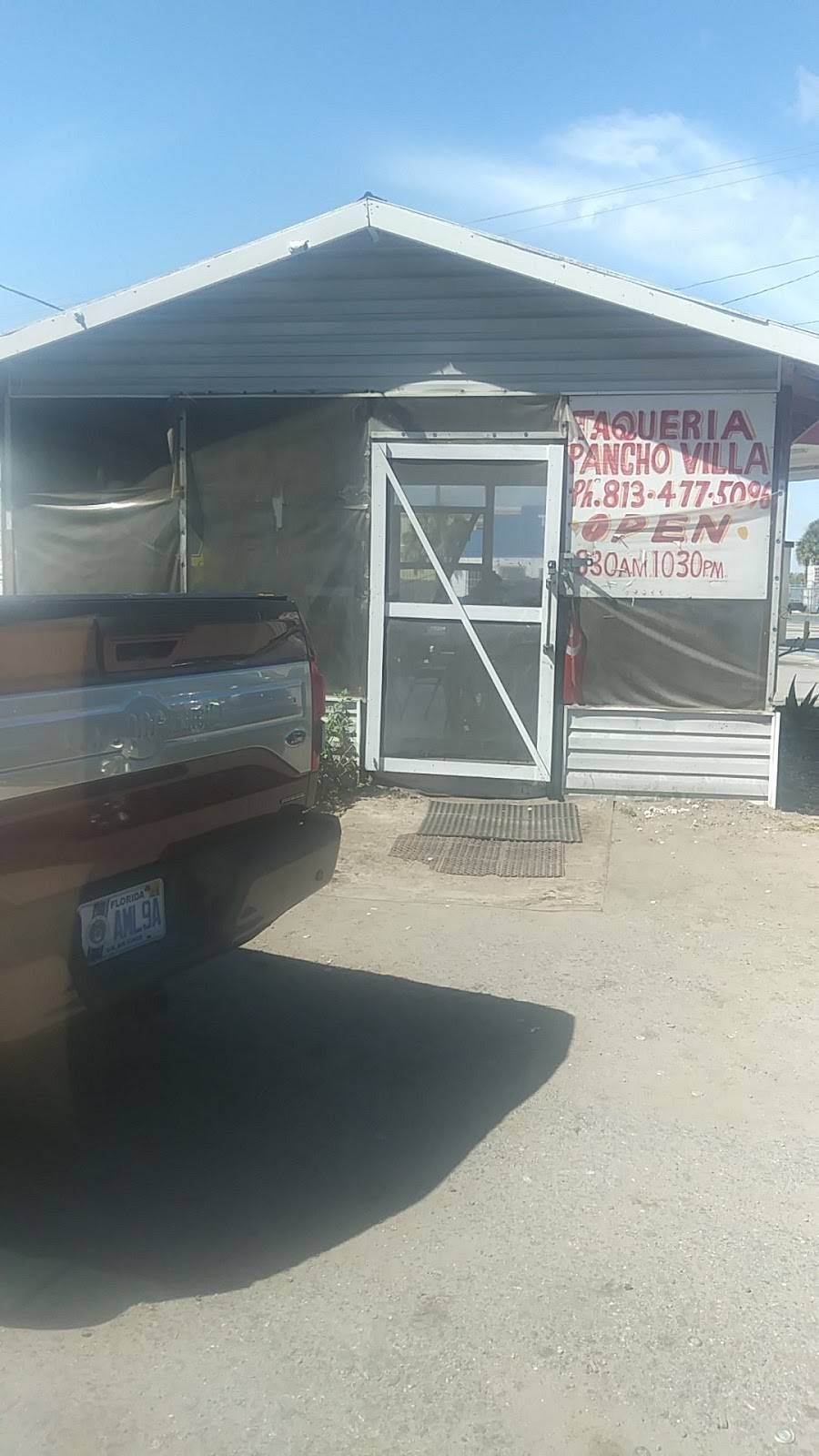 Taqueria Pancho Villa | restaurant | 3185 N Dover Rd, Dover, FL 33527, USA | 8134775096 OR +1 813-477-5096