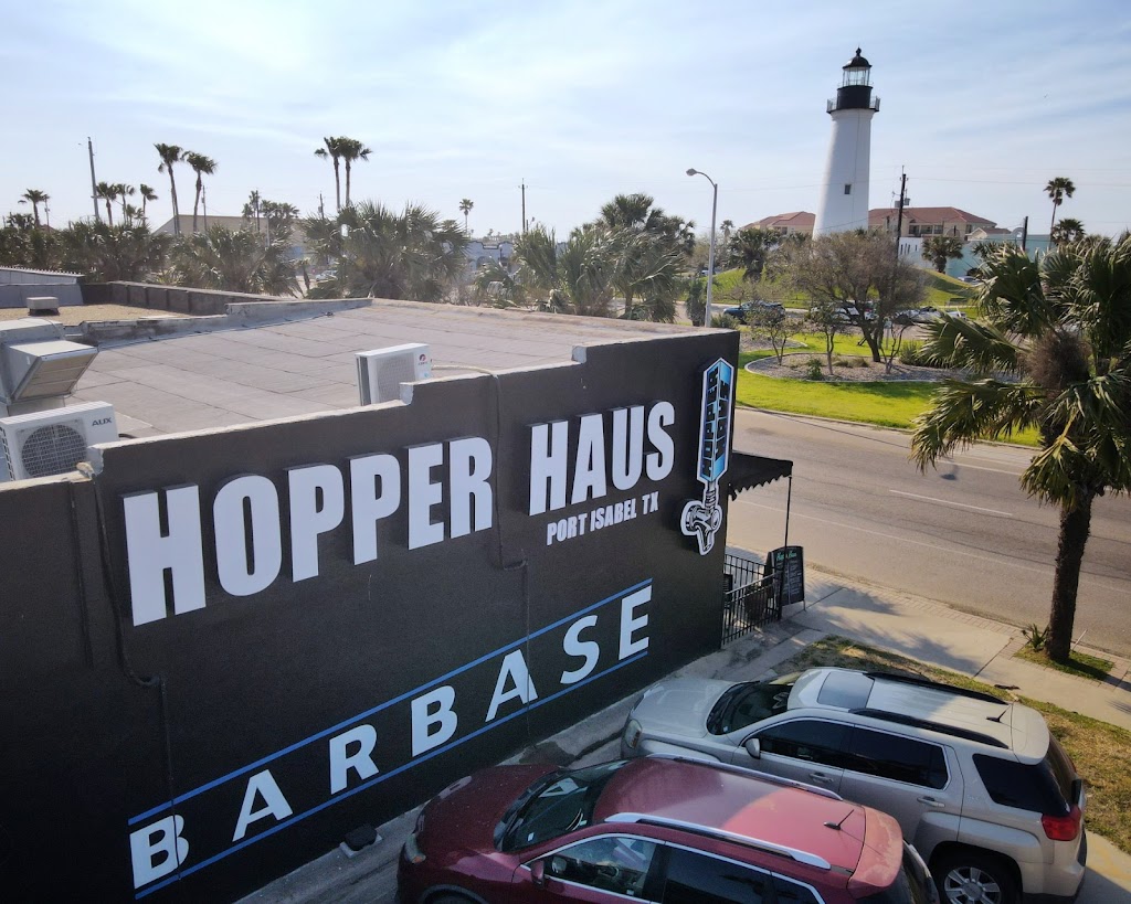 Hopper Haus Bar and Grill | restaurant | 418 E Queen Isabella Blvd, Port Isabel, TX 78578, USA | 9562994600 OR +1 956-299-4600
