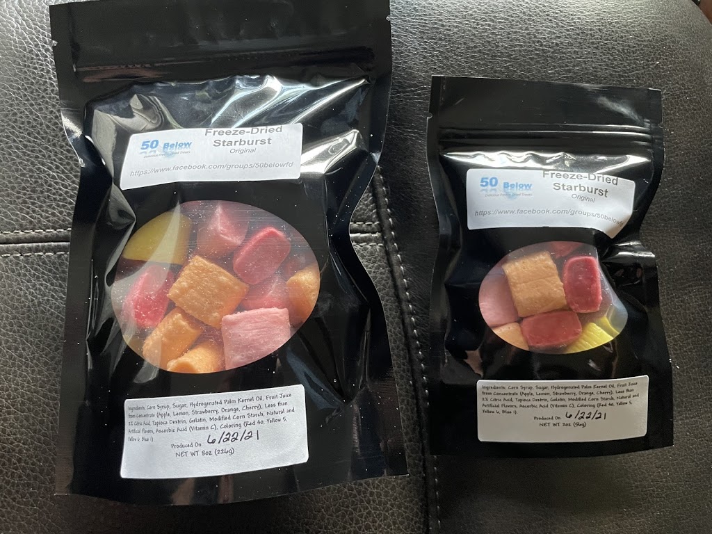 50 Below Freeze-Dried Treats | meal takeaway | 760 E 300 N, Warsaw, IN 46582, USA | 8154843017 OR +1 815-484-3017