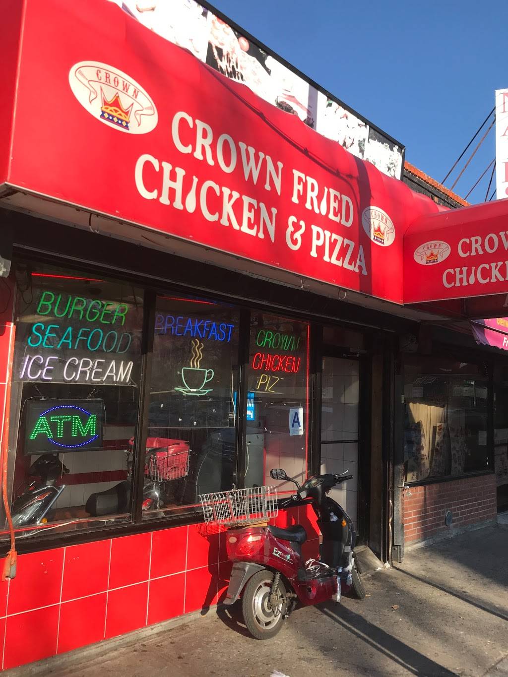Crown Fried Chicken | restaurant | 10309 Glenwood Rd, Brooklyn, NY 11236, USA | 7184844896 OR +1 718-484-4896
